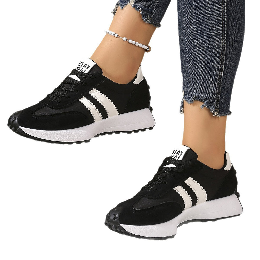Slim Waist Dad Shoes Women Chunky Sole Casual Student Sneakers Athletic Shoes for Women