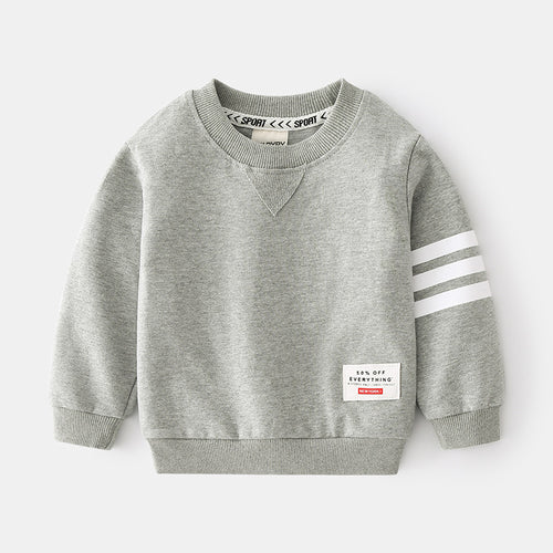 Baby hoodie with bar and pullover