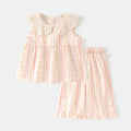 Baby lace doll collar baby floral set