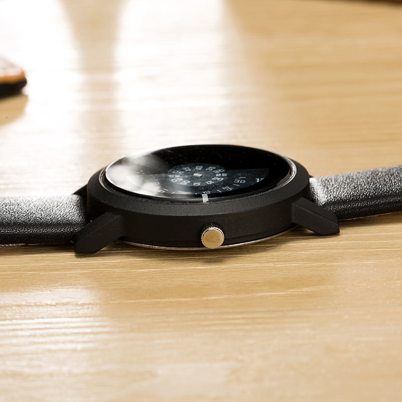 wristwatch camera concept brief simple special digital discs hands fashion quartz watches for men women