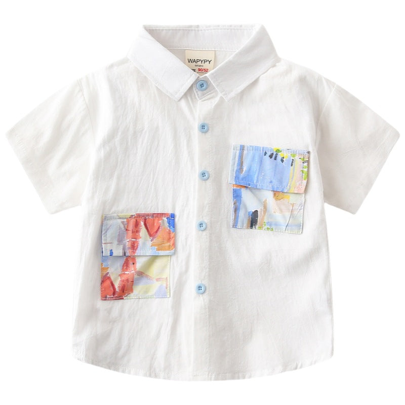 Cartoon shirt baby