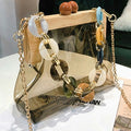 Clip Women Handbag Chain Shoulder Messenger Bags Ice Cream Color women Bags