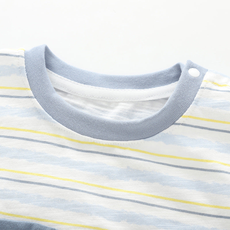 Baby baby short sleeved shirt