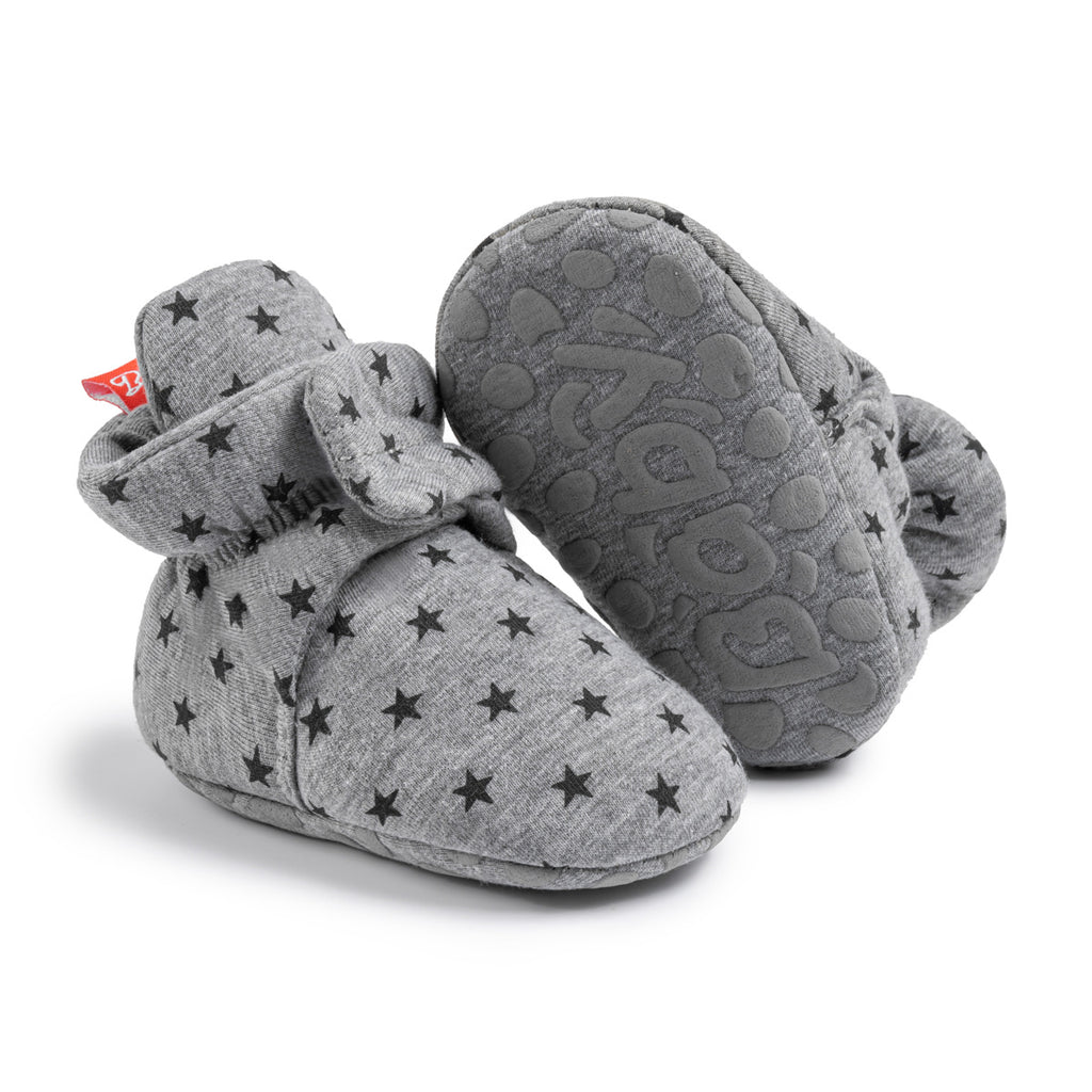 Popular walking shoes for 0-1 year old babies, baby cotton shoes, children's shoes that don't fall off, baby shoes