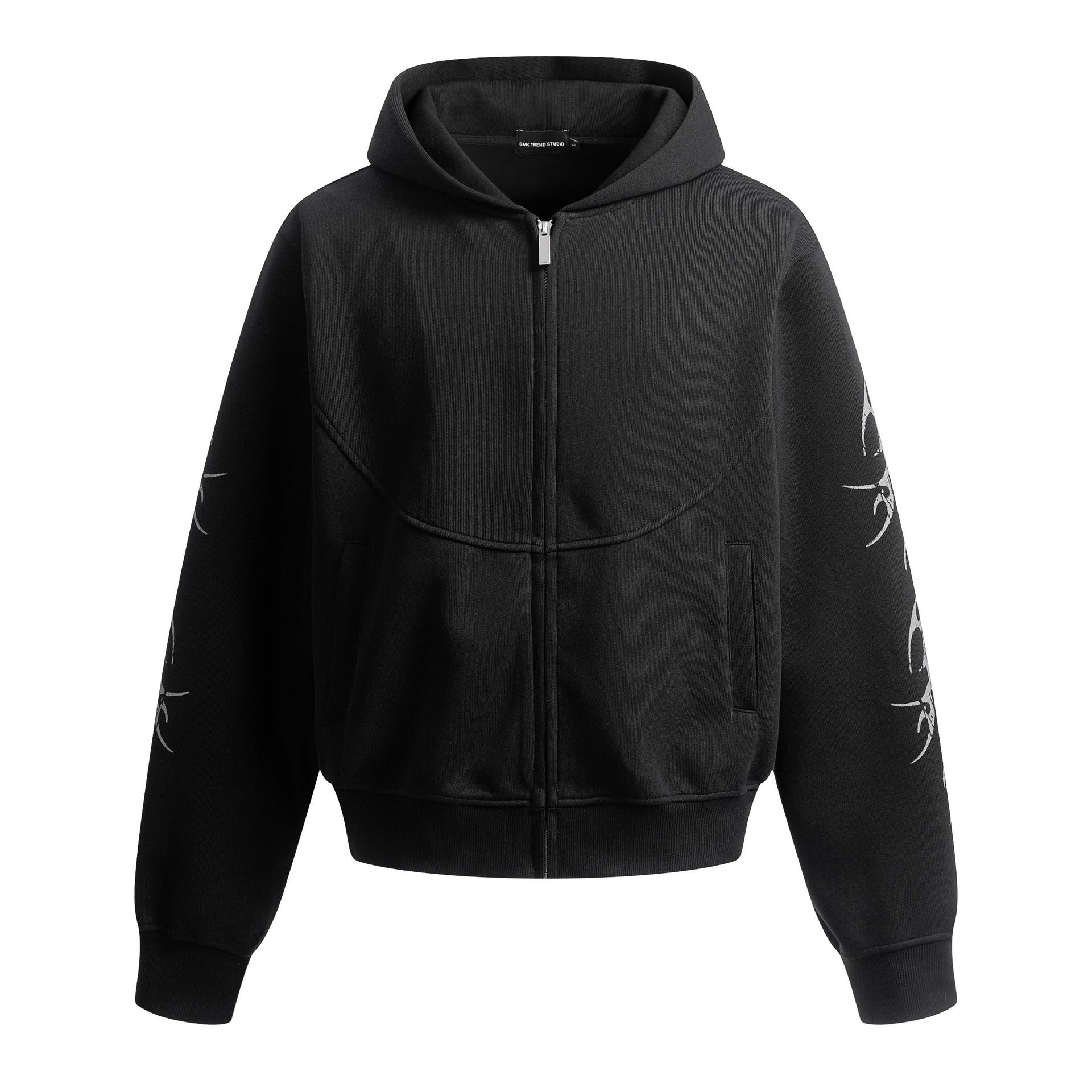 Zipper hoodie for men