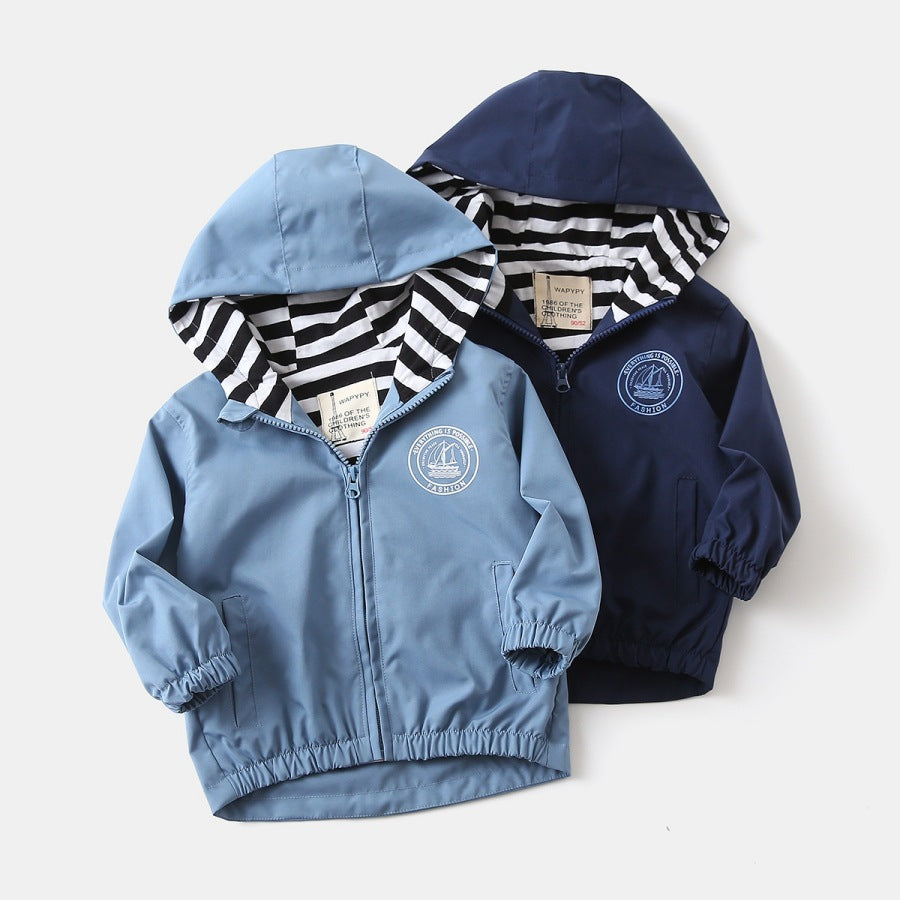 Baby hooded jacket