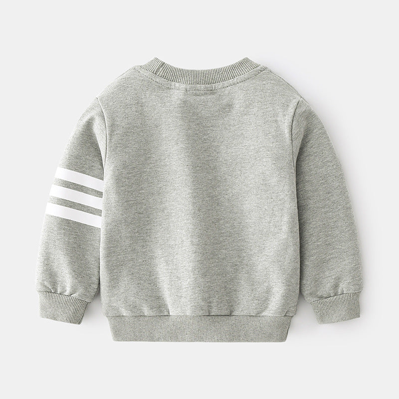 Baby hoodie with bar and pullover