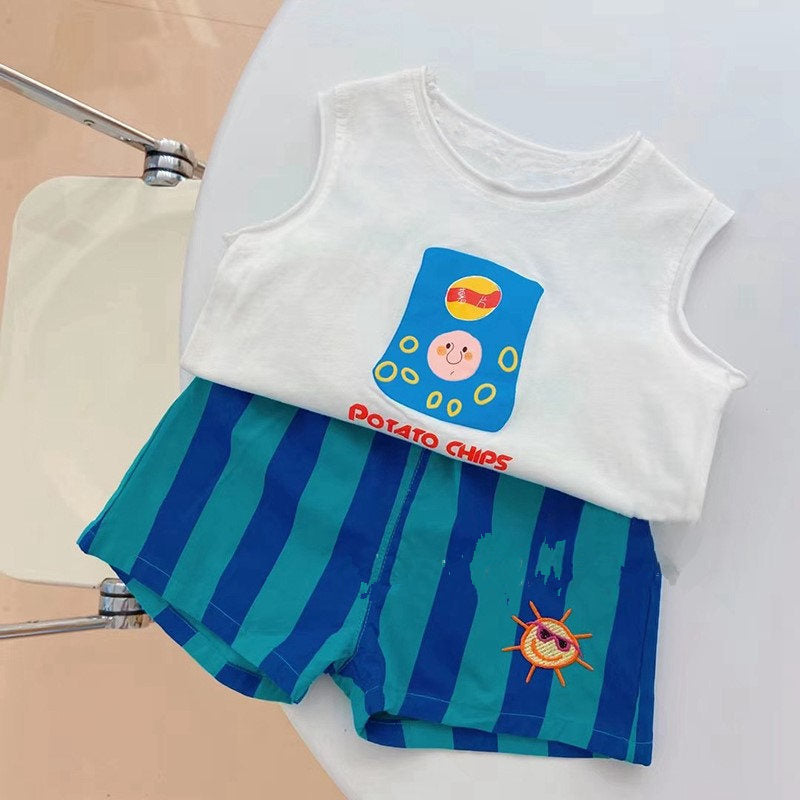 Baby Kids Sleeveless T-Shirt