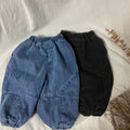 Baby patchwork jeans