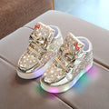 Toddler Baby Shoes Fashion Sneakers For Children Girl Boys Star Luminous Child Casual Colorful Light Shoes Sneakers