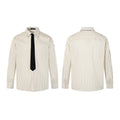 Long Sleeve Shirt for Men and Women, Versatile Loose Casual Dress Shirt