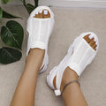 Fish mouth sandals for women breathable beach sandals
