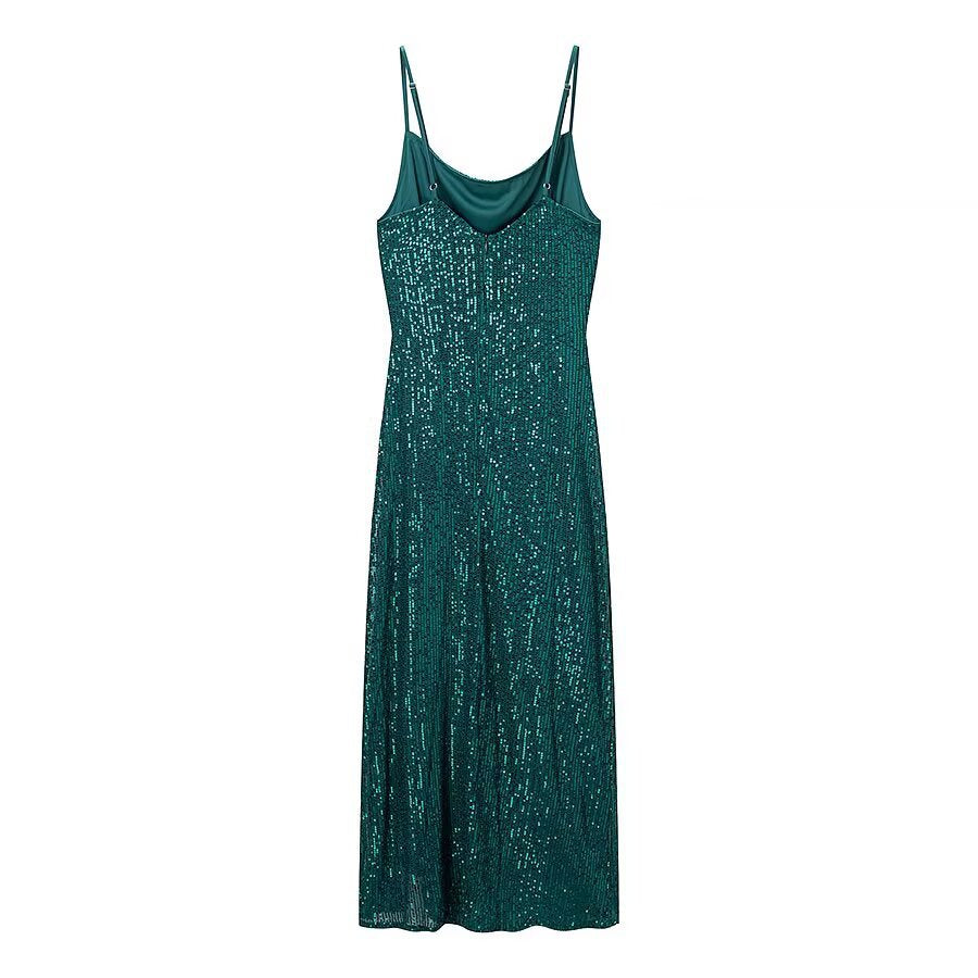 Sequin Strap Dress for Women