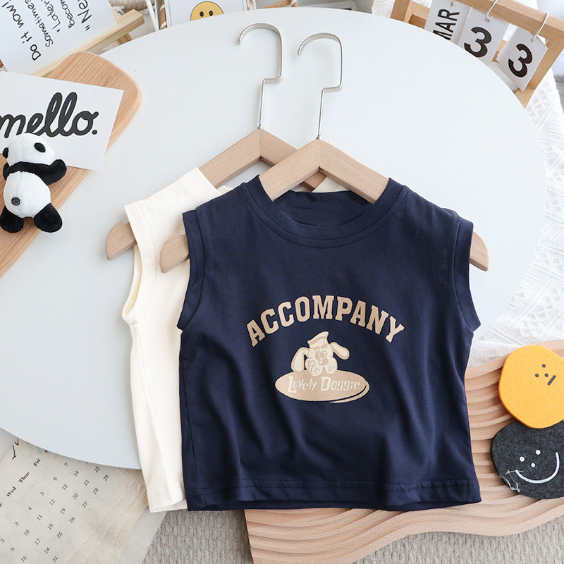 Baby Kids Sleeveless T-Shirt