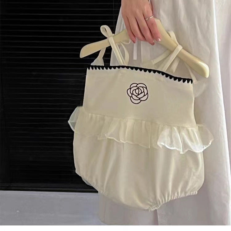 Strap baby jumpsuit