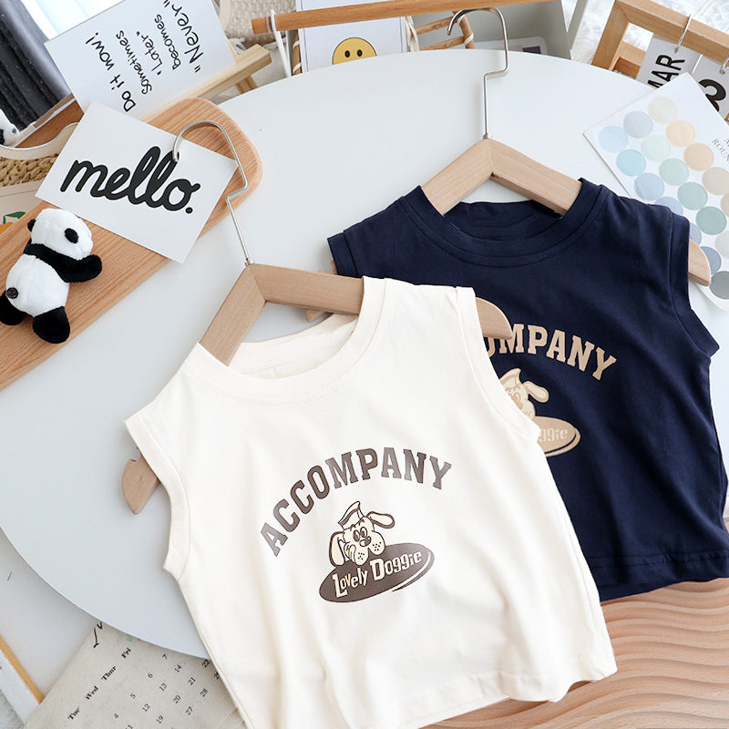 Baby Kids Sleeveless T-Shirt