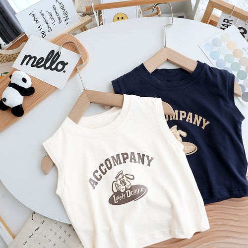 Baby Kids Sleeveless T-Shirt
