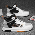 Shoes for men, trendy shoes for high school students, casual board shoes for men, versatile shoes for men, mid top sports, white shoes