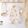 Baby short sleeved jumpsuit