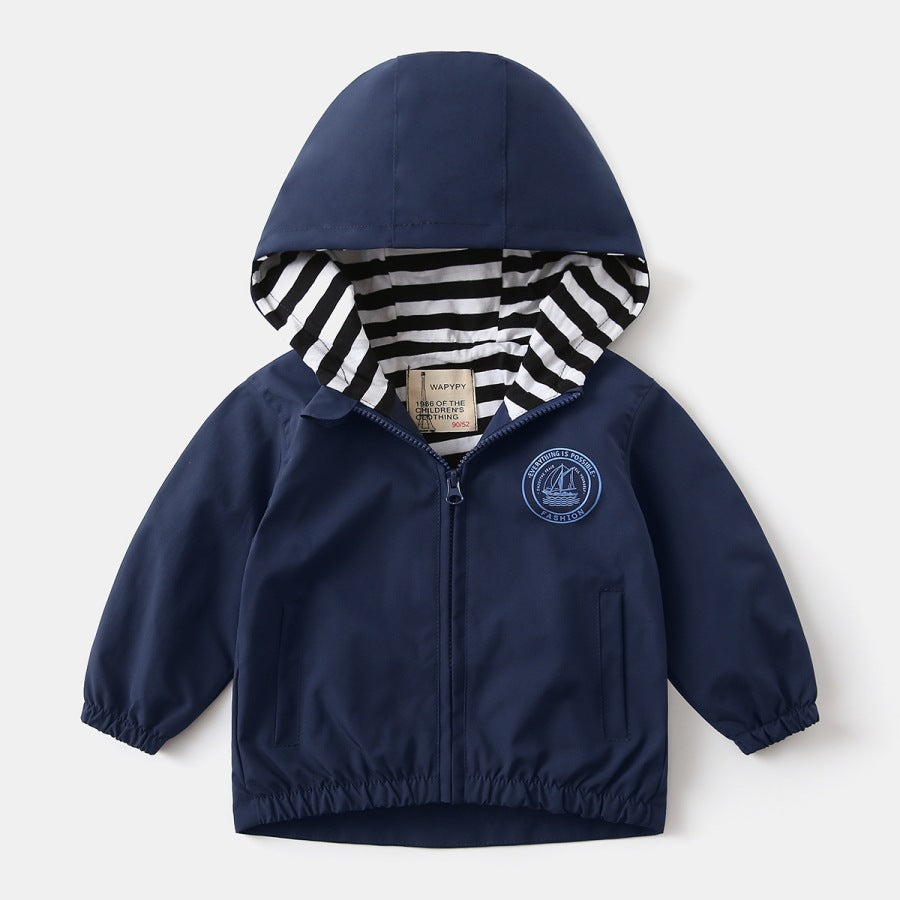 Baby hooded jacket