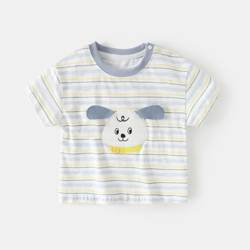 Baby baby short sleeved shirt