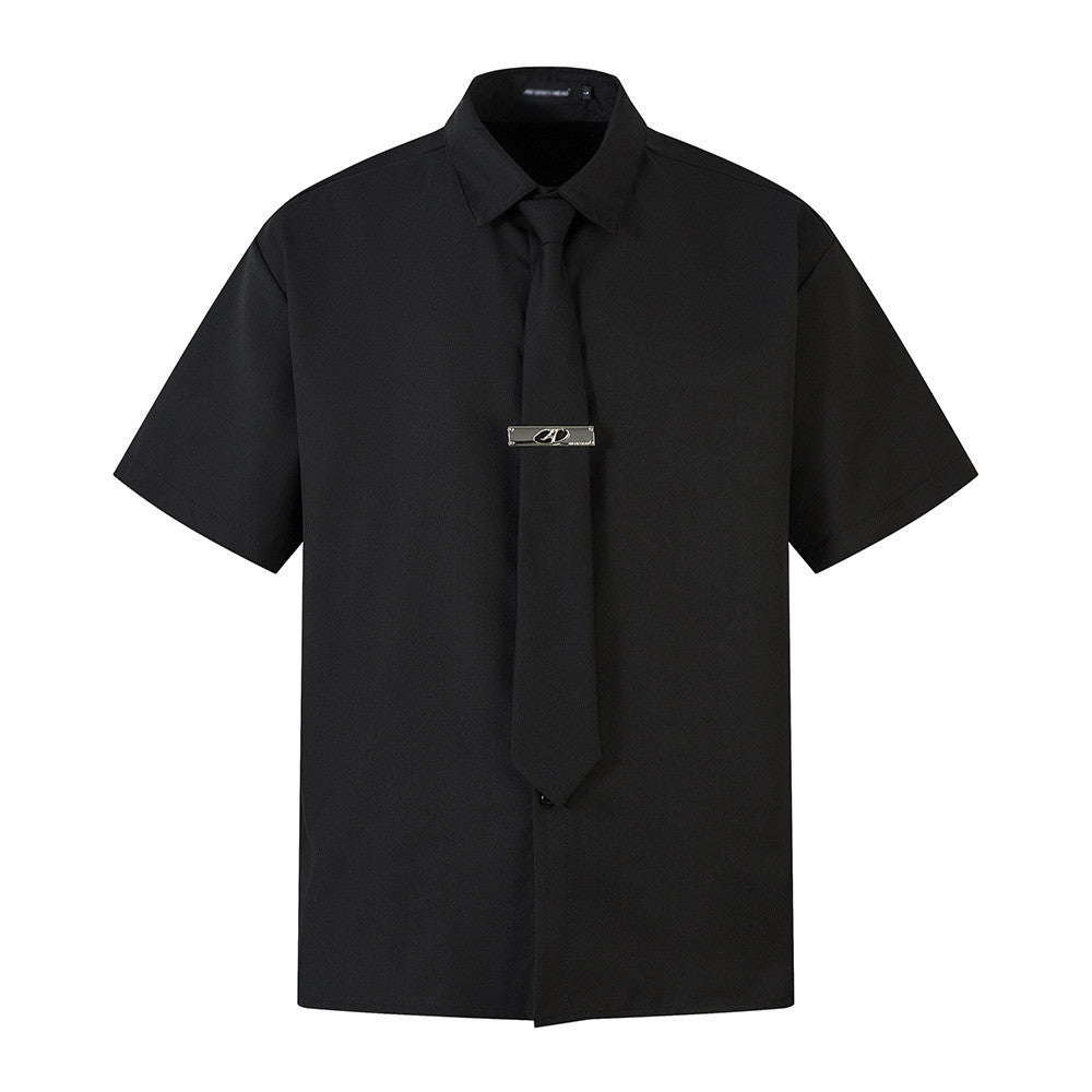 Short sleeved shirt for men