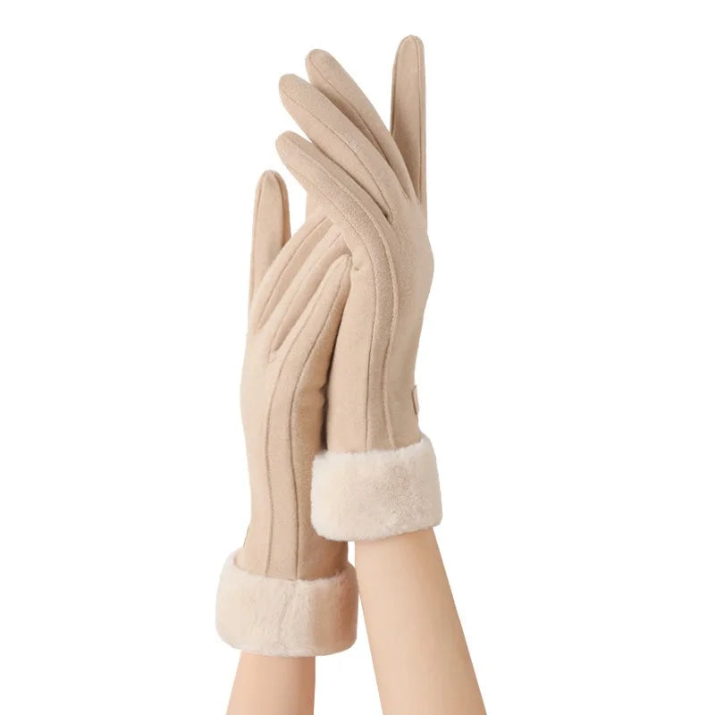 Women's Thermal Cycling Gloves – Winter Warm Riding Gloves