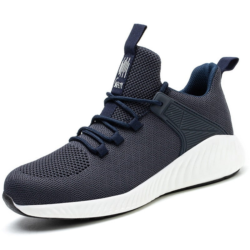 Safety Shoes Men Women Steel Toe Boots Indestructible Work Shoes Light Breathable Work Sneakers Men Protective Shoes Boots