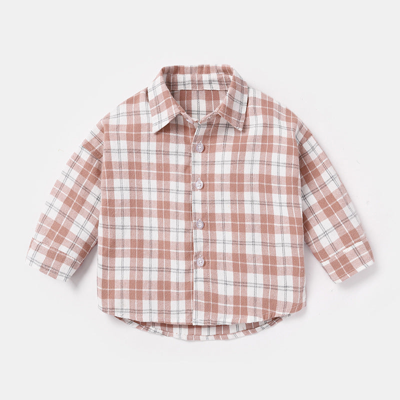 Men's Baby Checkered Shirt