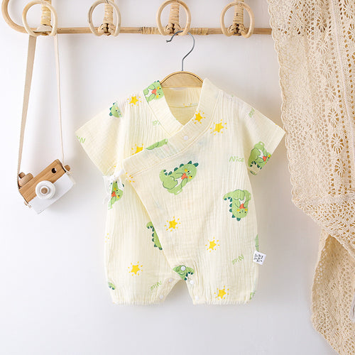 Baby short sleeved jumpsuit