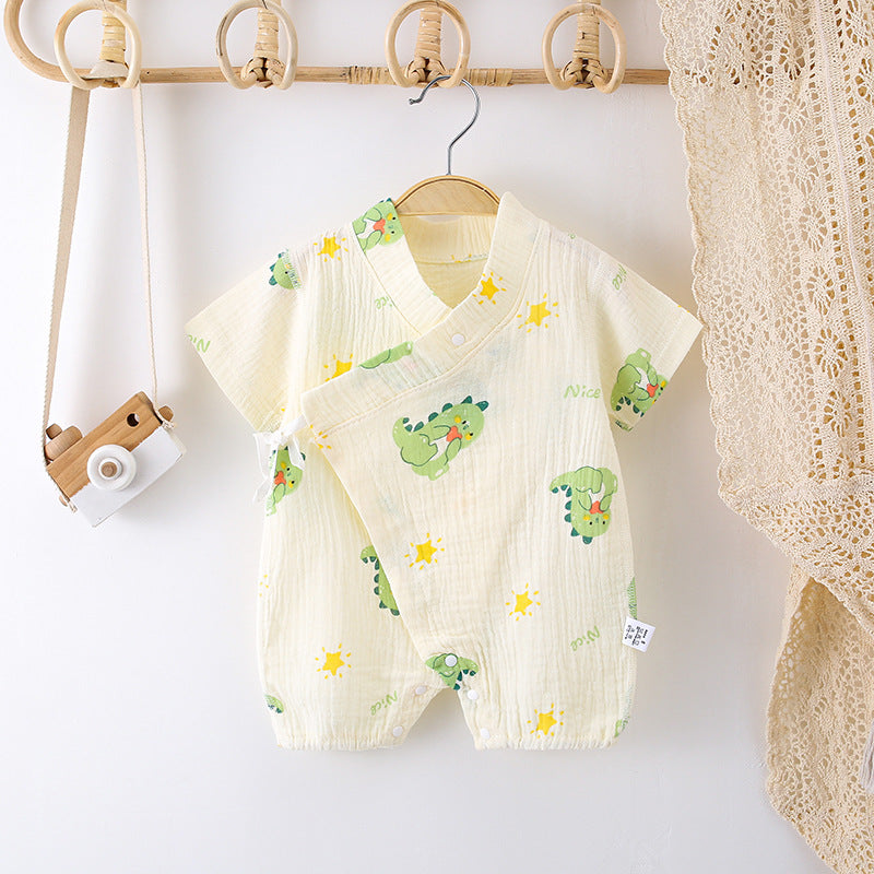 Baby short sleeved jumpsuit