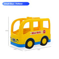 DIY Big Size Building Blocks Accessories Car Truck Plane Motorcycle Vehicle Bricks Compatible Duplos Parts Kids Toys Gift
