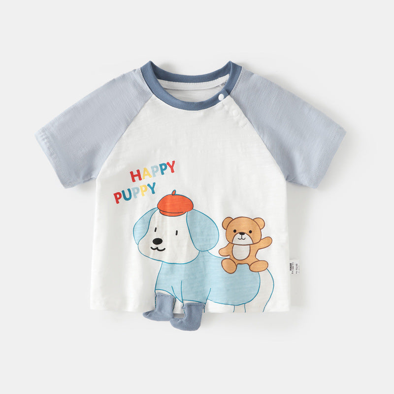 Baby baby short sleeved shirt