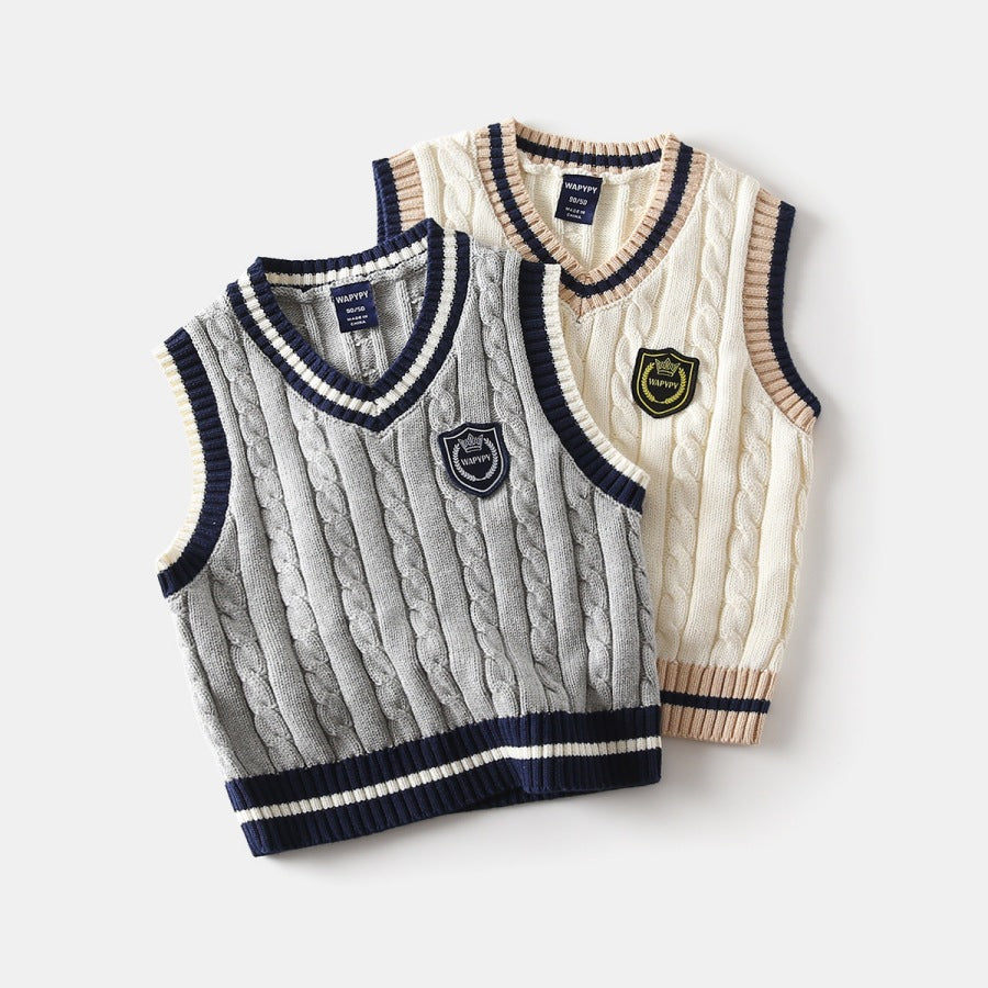 Boy's Knitted Vest Baby