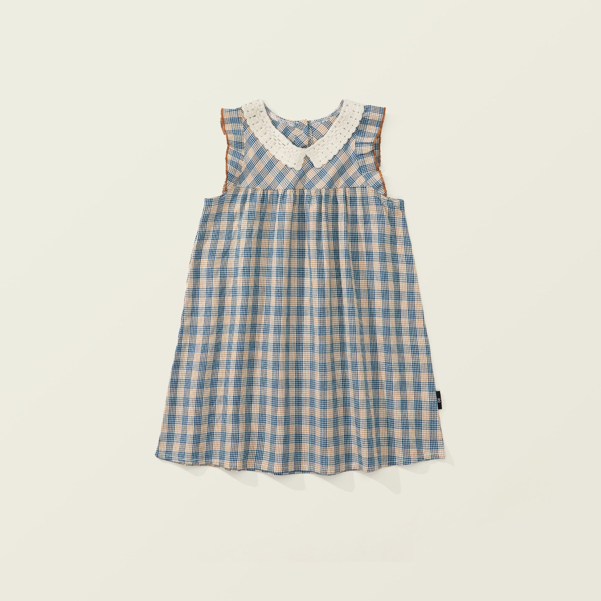 Cute Checkered Dress for Kids