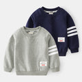 Baby hoodie with bar and pullover