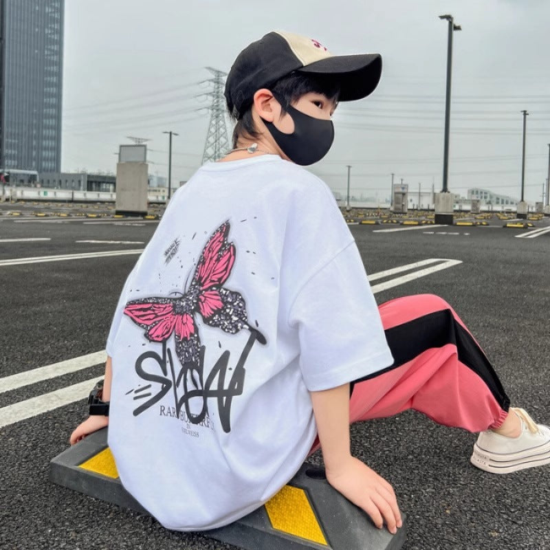 Kids Boys Children's Short Sleeve