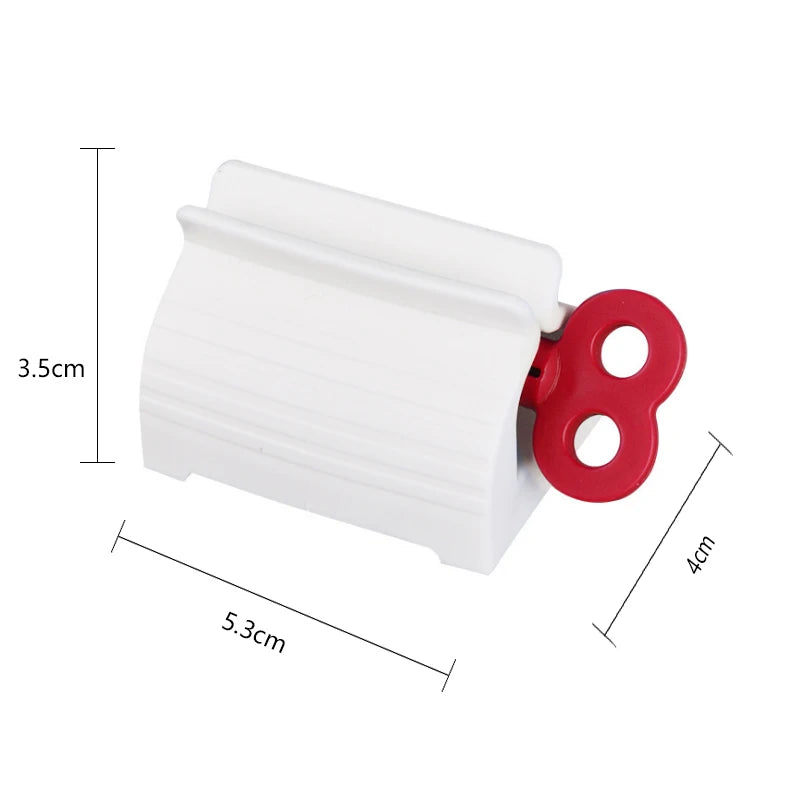 New Bathroom Accessories Toothpaste Squeezer Tooth Paste Dispenser Tube Squeezer Facial Cleanser Press Rolling Holder for Kids
